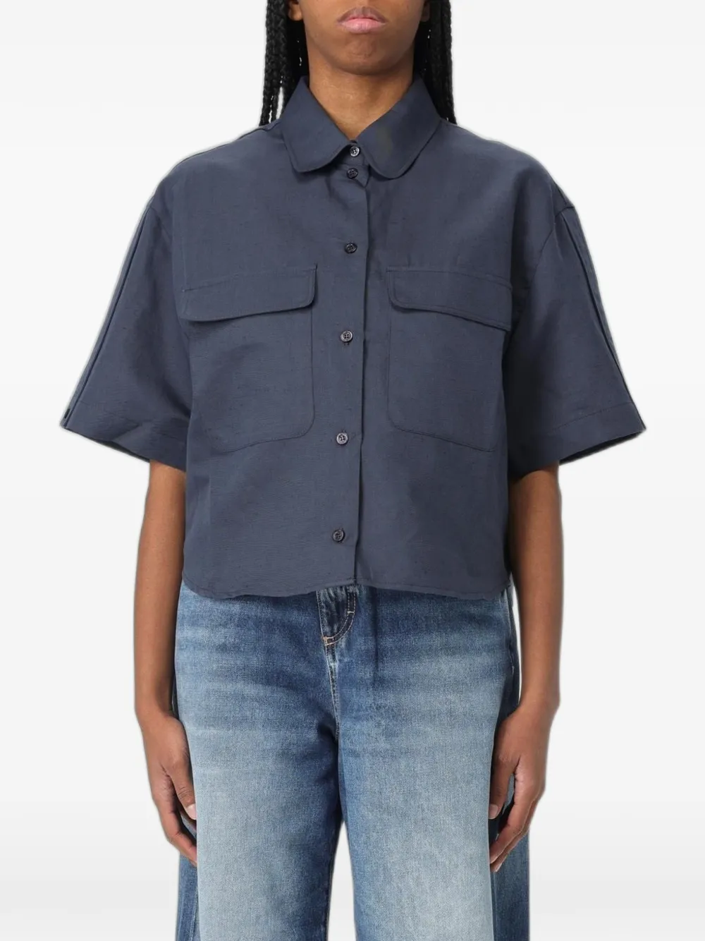 Colmar short-sleeve shirt - Blu
