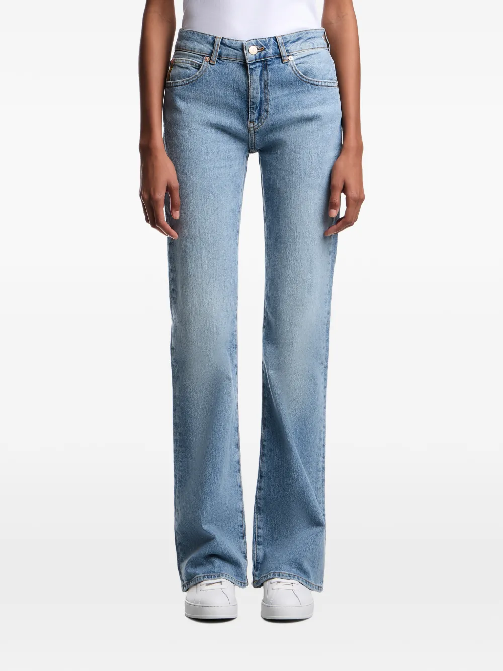 Emporio Armani J7J flared jeans Blauw