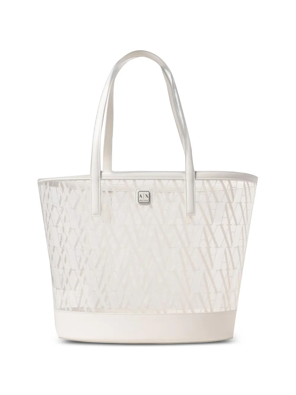 Emporio Armani Armani Exchange logo-print tote bag - Weiß