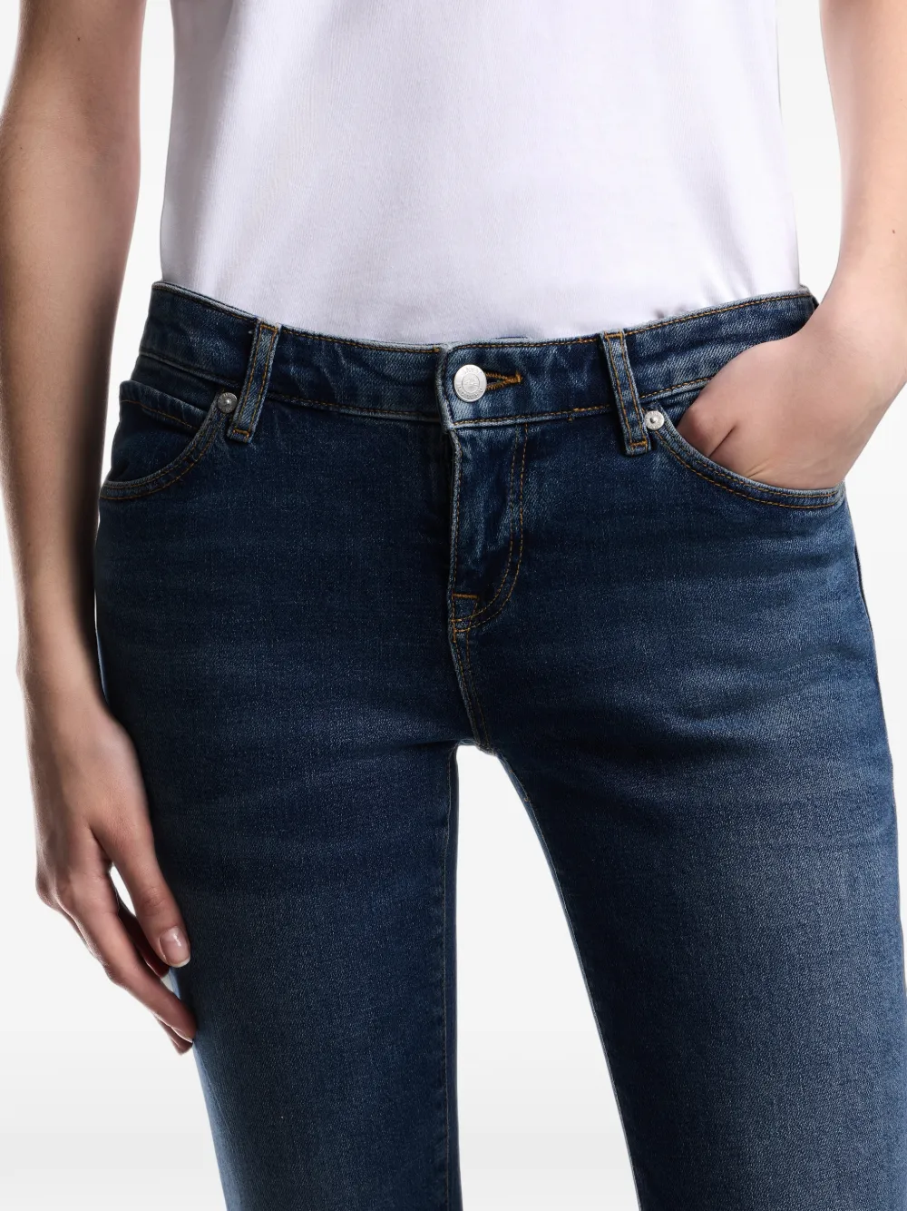 Emporio Armani J06 slim-fit jeans Blauw