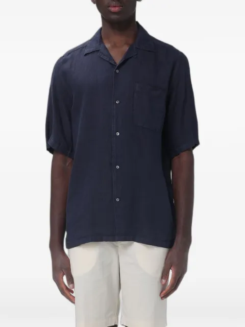 BROOKSFIELD linen bowling shirt