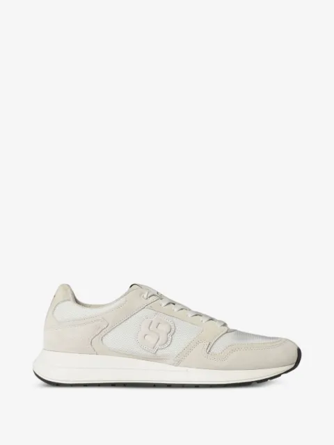 BOSS tenis con paneles de gamuza