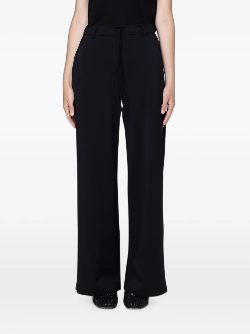 Max Mara Lagoraio palazzo pants - Black