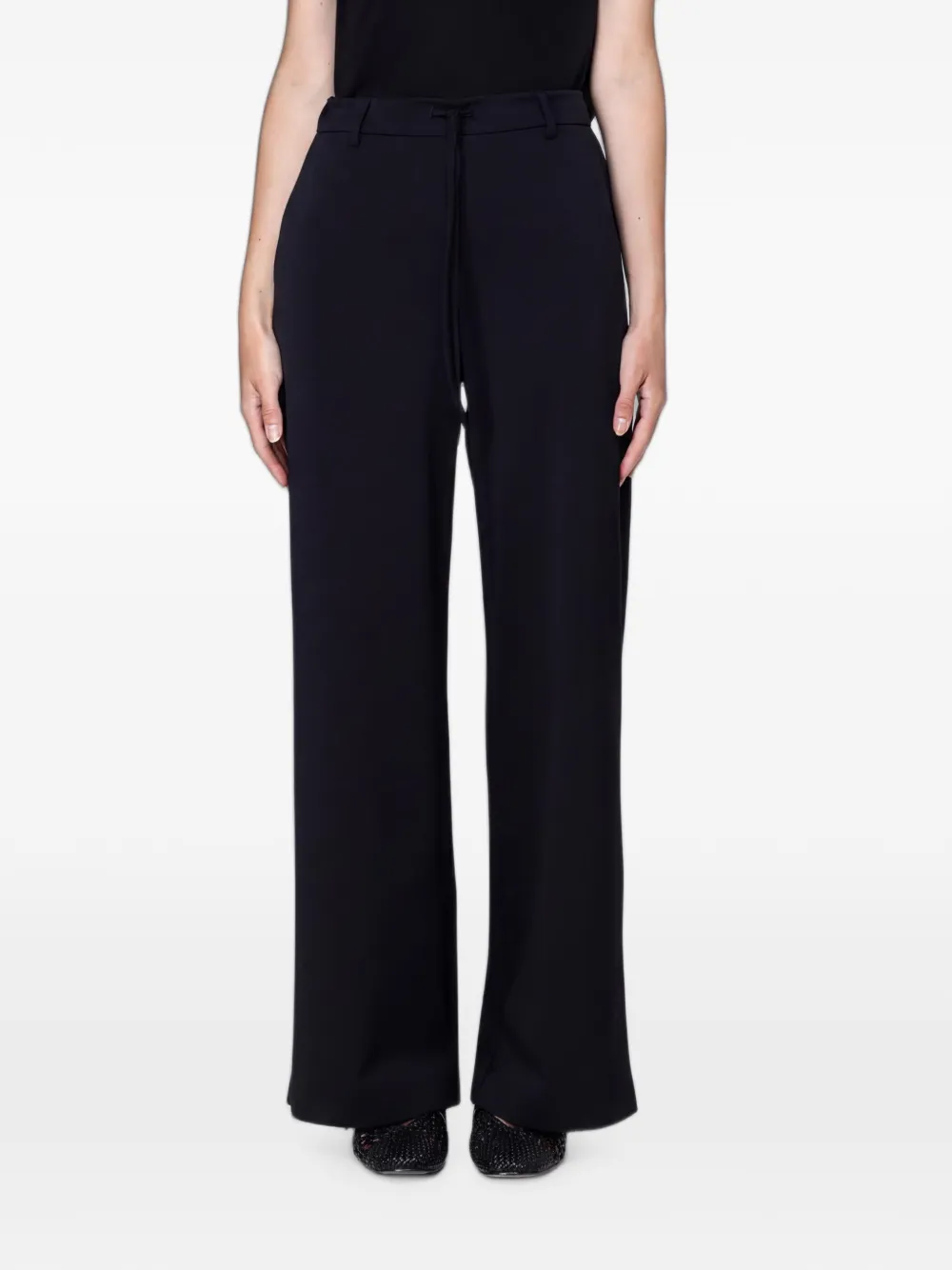 Max Mara Lagoraio palazzo pants - Black