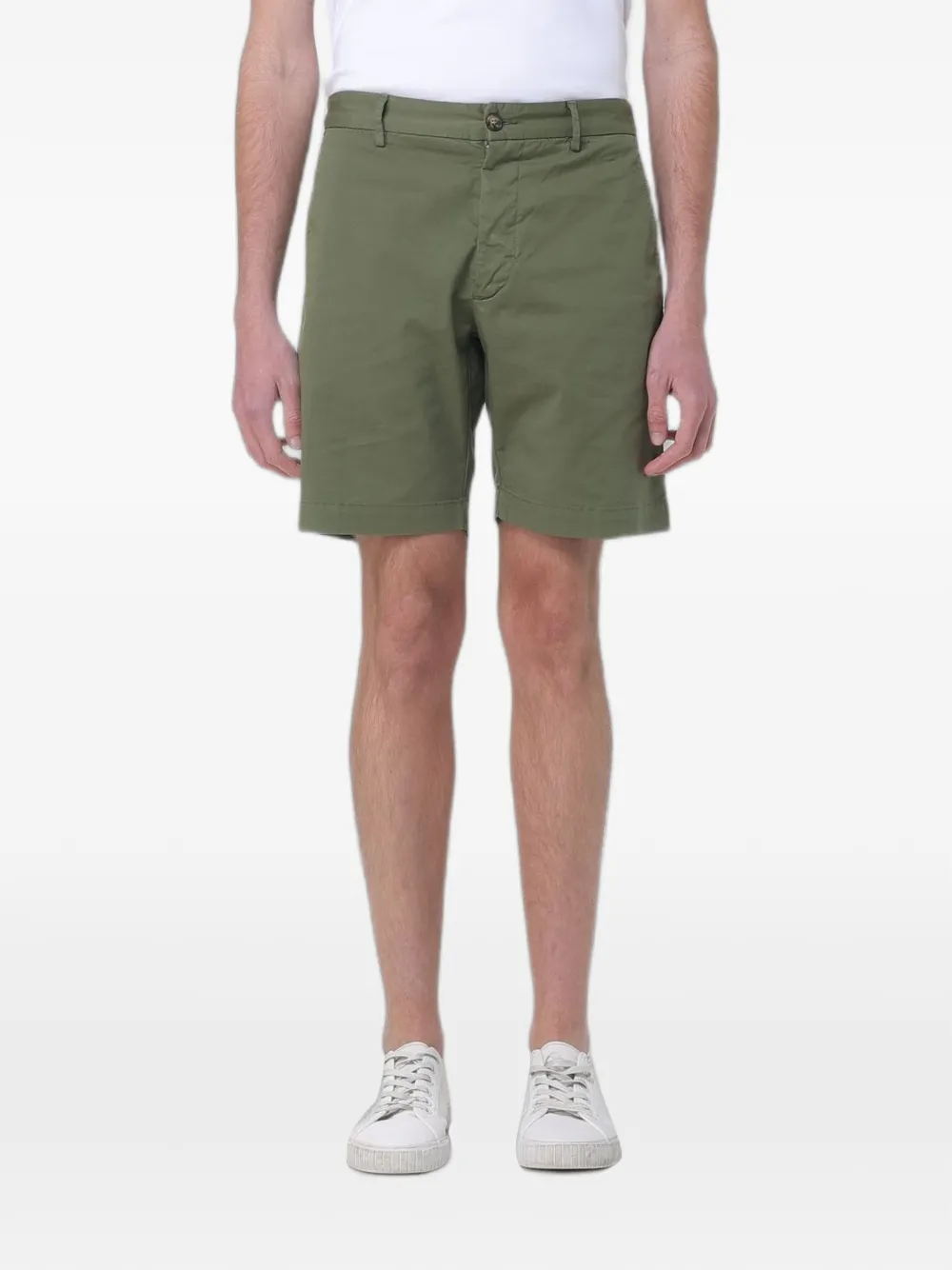 BROOKSFIELD gabardine bermuda shorts - Grün