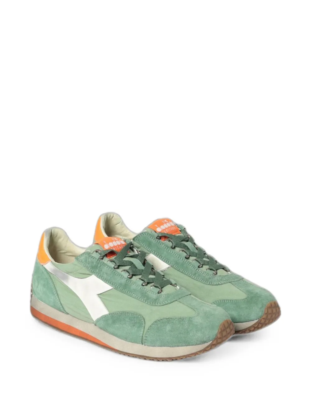 Diadora Equipe lace-up sneakers Groen