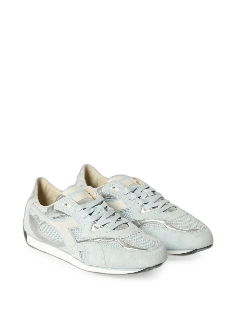 Diadora Equipe Revenge mesh-panel sneakers Blauw