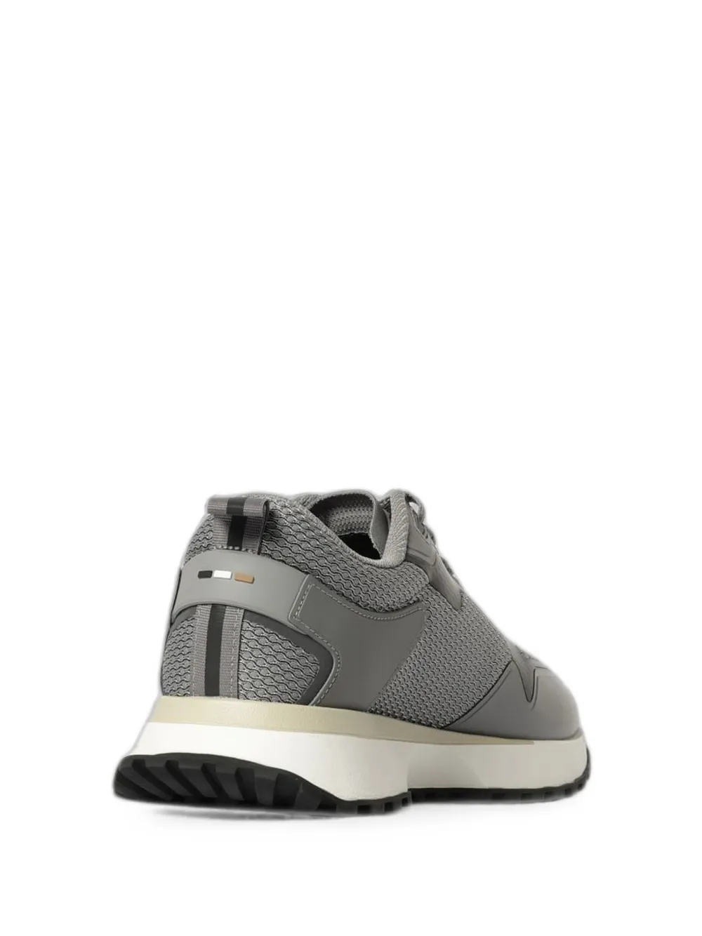 BOSS mesh-panelled sneakers Grijs