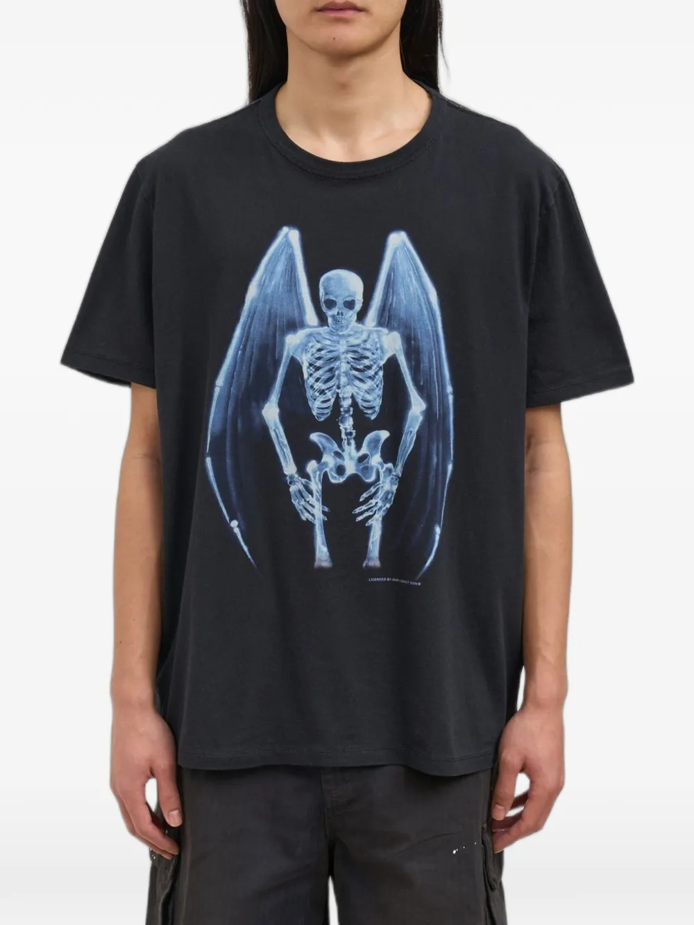 OUR LEGACY Fallen Angel print T-shirt - Nero