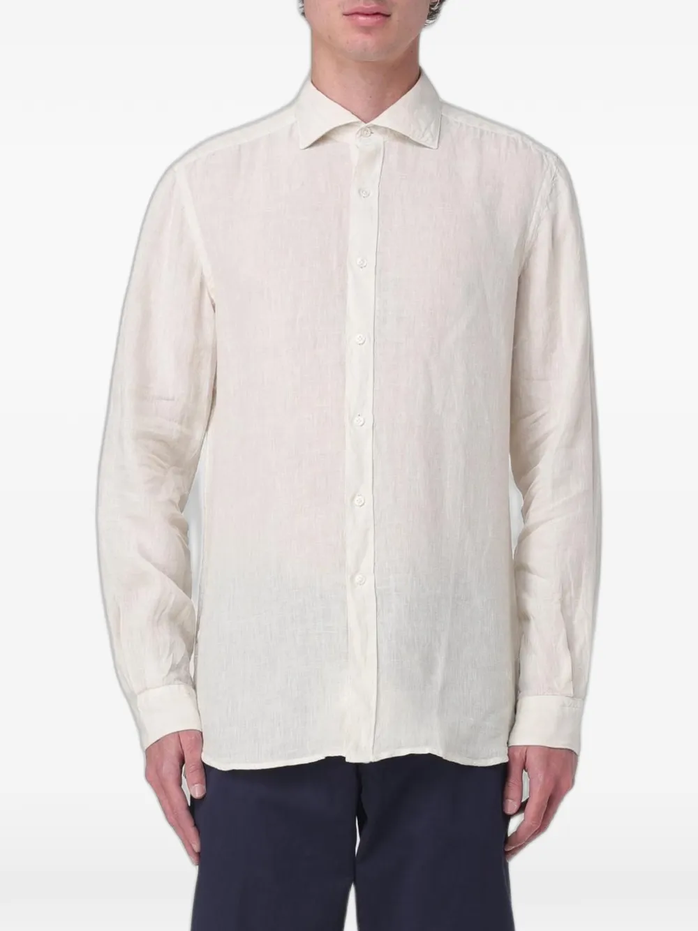 Fay linen shirt - Toni neutri