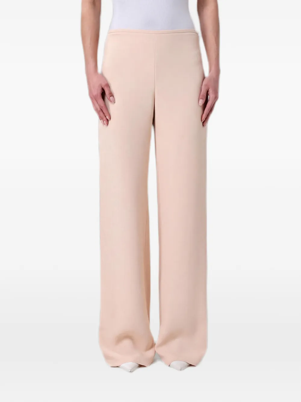 Emporio Armani wide-leg trousers - Toni neutri