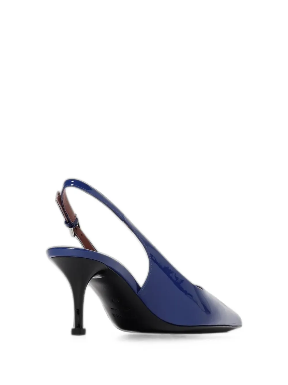 Premiata leather heeled sandals Blauw