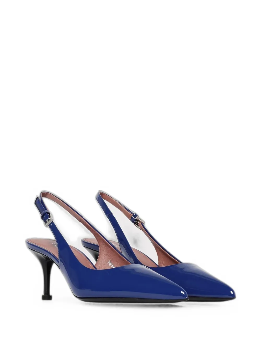 Premiata leather heeled sandals Blauw