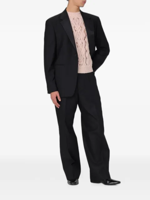 OUR LEGACY Shinjuku Tux peak-lapels wool blazer