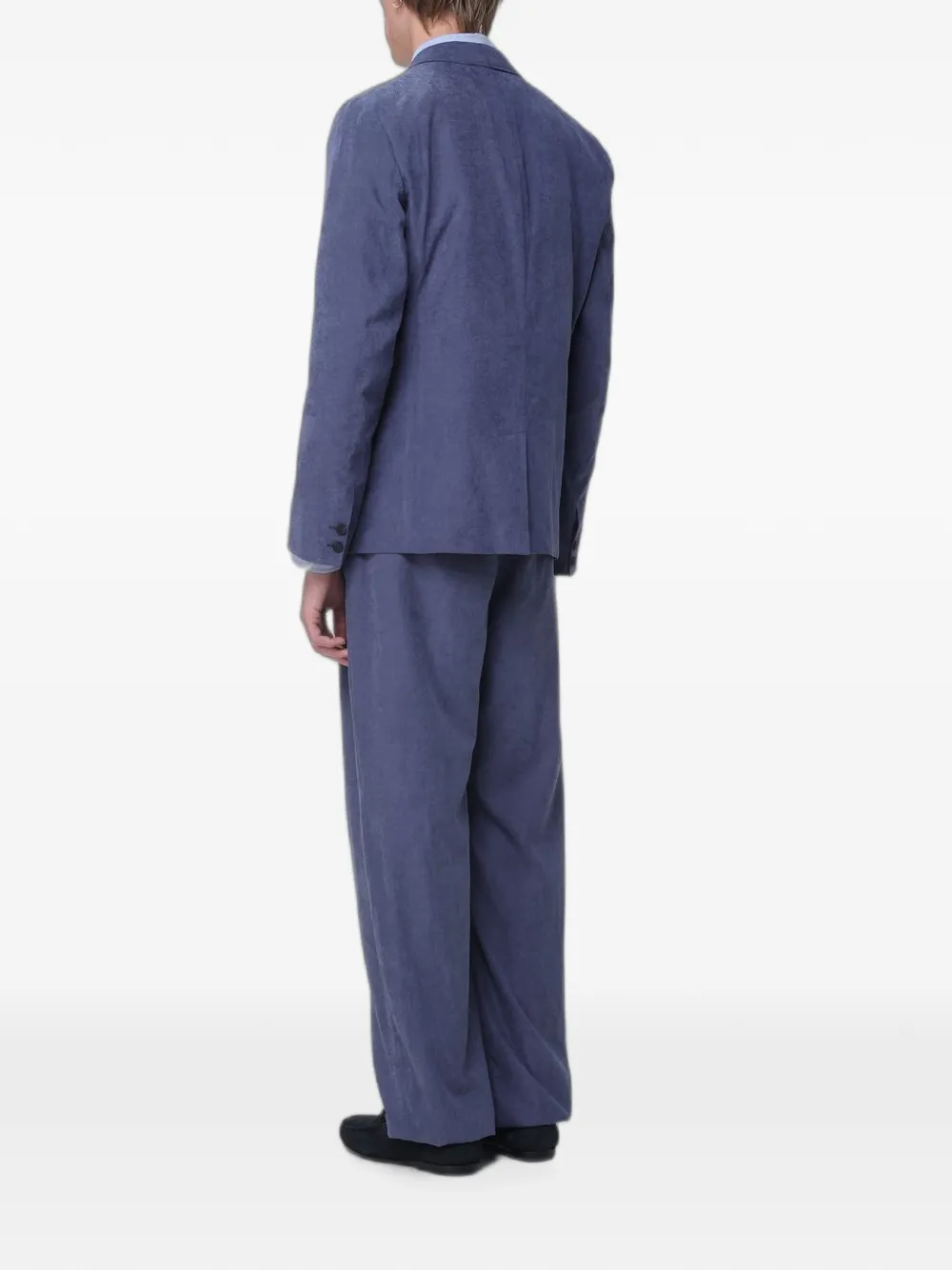 Emporio Armani Blazer met enkele rij knopen Blauw