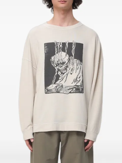 OUR LEGACY Slack graphic-print sweatshirt