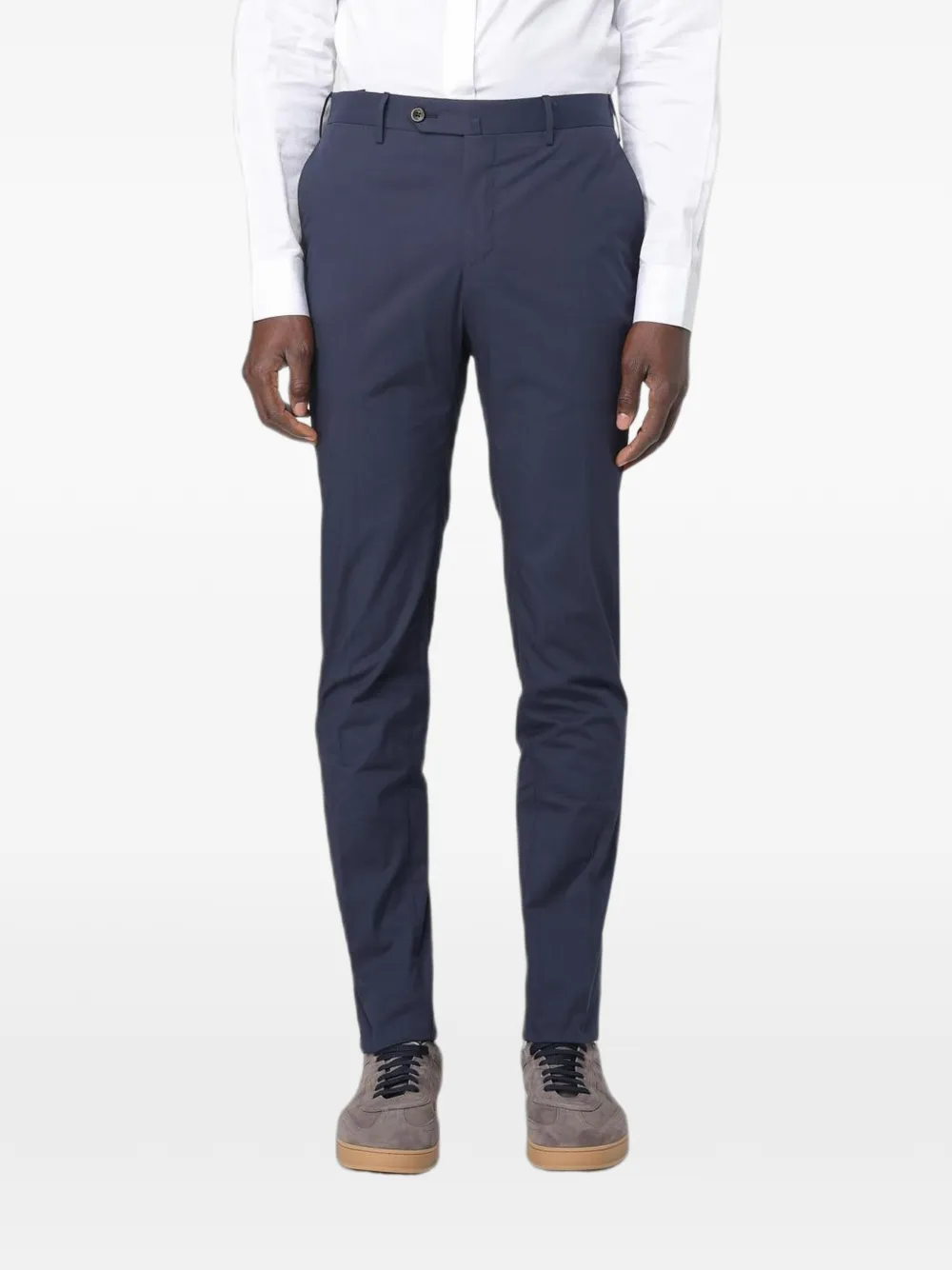 PT Torino cotton chino trousers - Blu