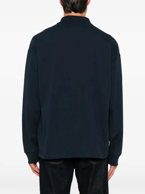 A.P.C. ロングスリーブ ポロシャツ | ブルー | FARFETCH JP