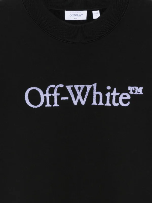 Off-White ロゴ スウェットシャツ | ブラック | FARFETCH JP