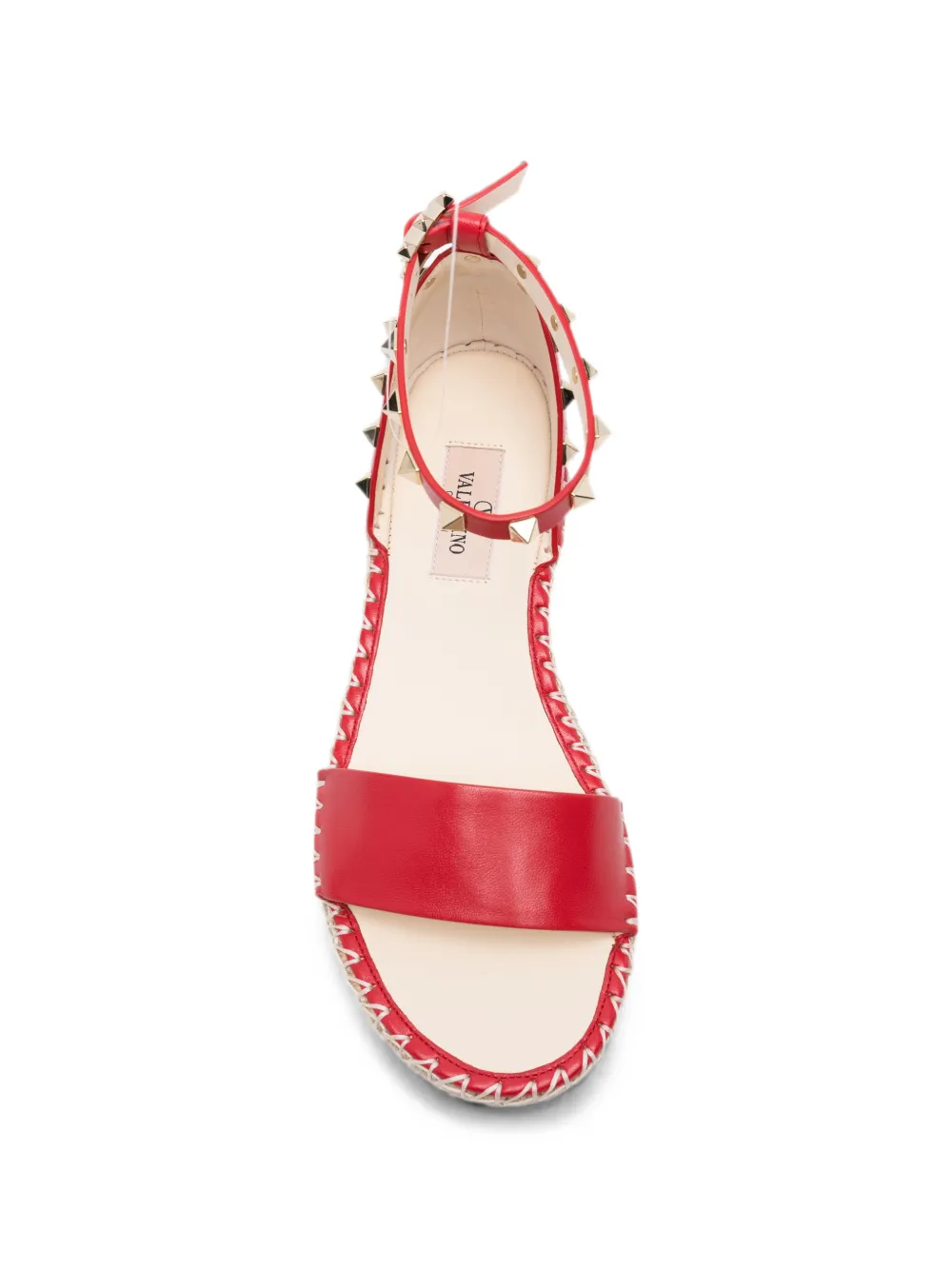Valentino Garavani Rockstud espadrilles Rood