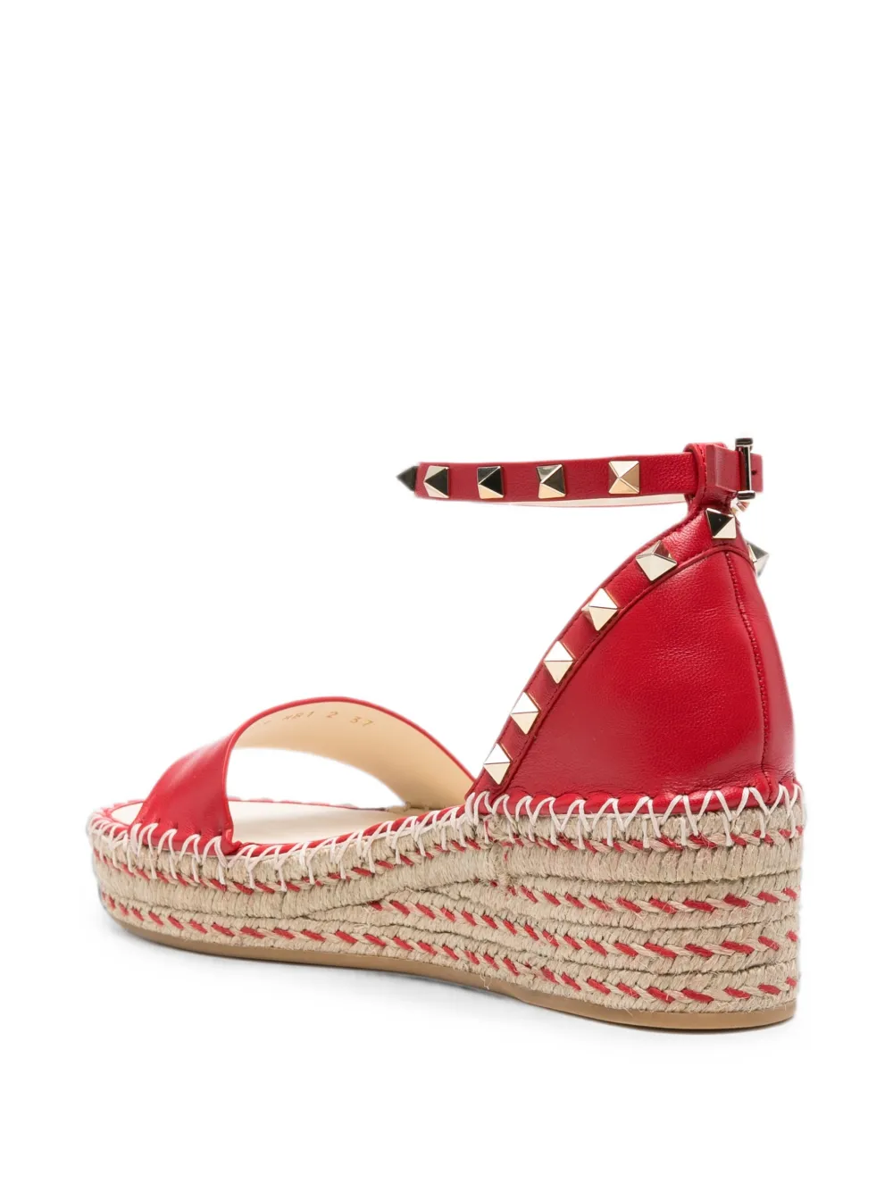 Valentino Garavani Rockstud espadrilles Rood