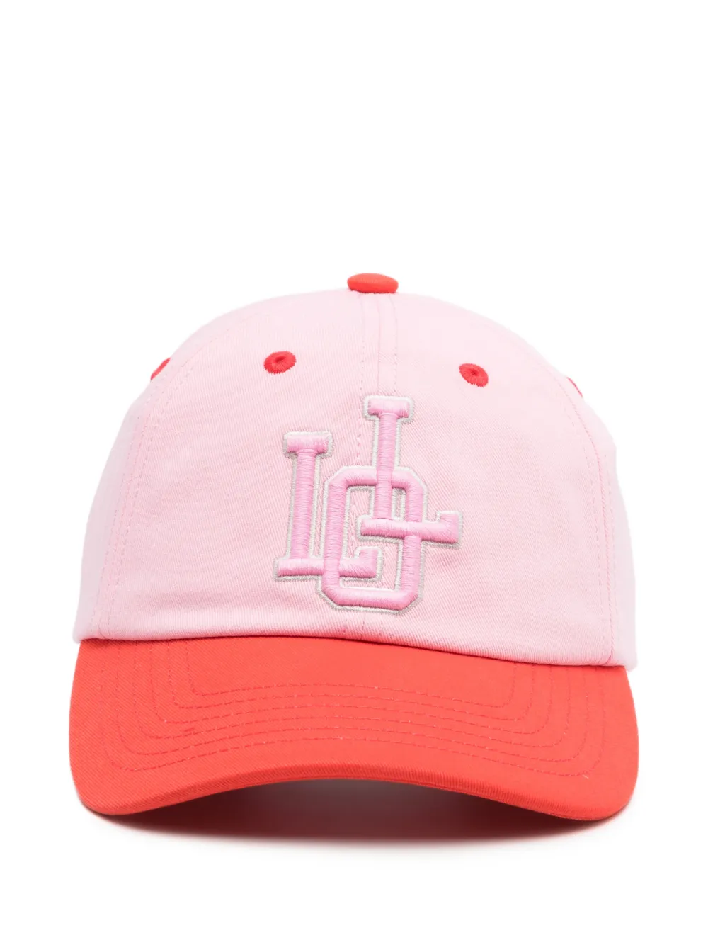 KAP Company logo-embroidered cap - Rosa