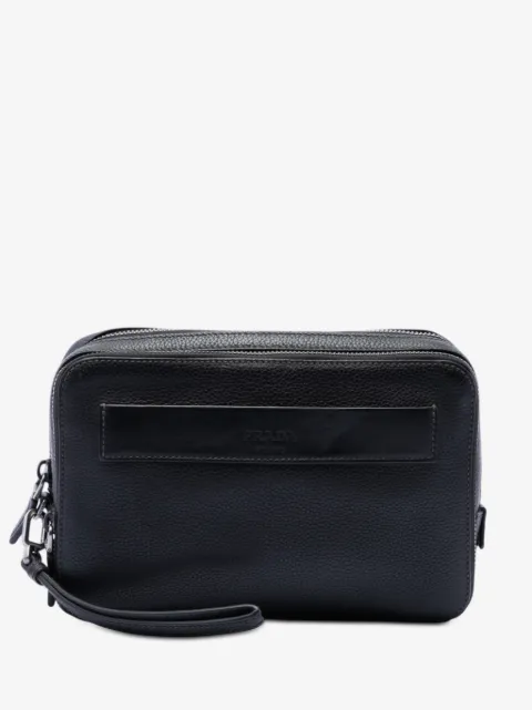 Prada Pre-Owned 2010-2026 Vitello Daino clutch bag