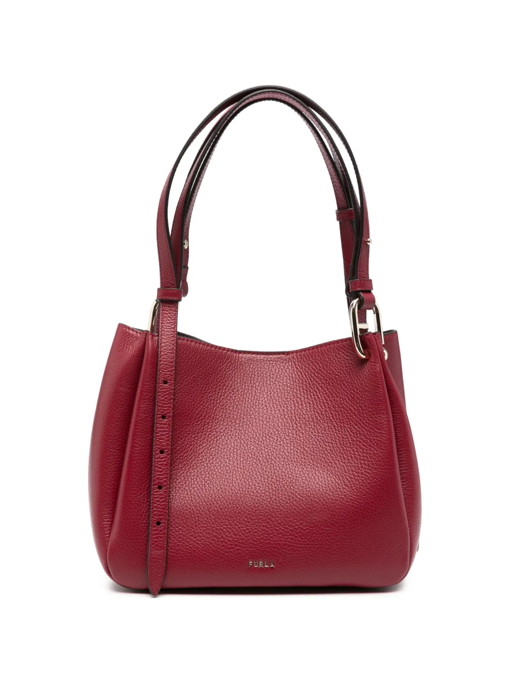Furla logo-detail tote bag - Rosso