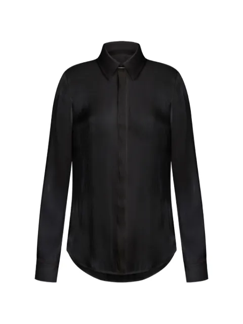 DONDUP satin-finish long-sleeve shirt