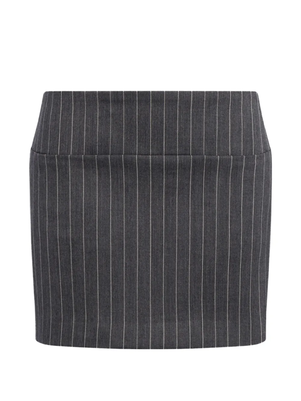 DONDUP pinstripe-pattern mini skirt - Grigio