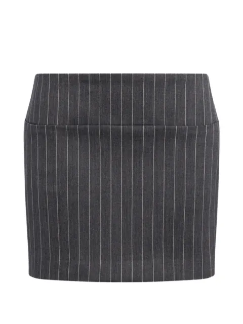 DONDUP pinstripe-pattern mini skirt