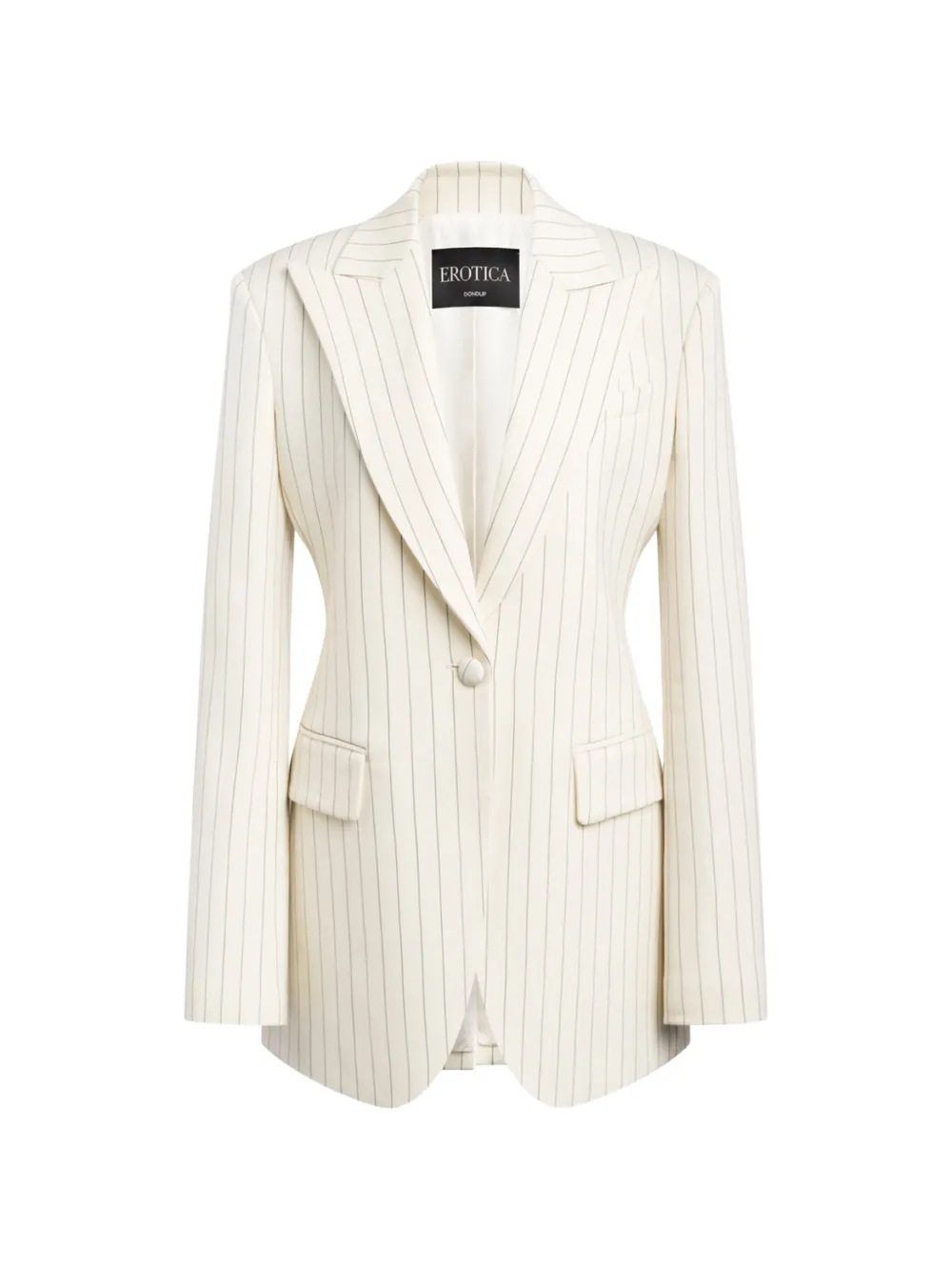 DONDUP Erotica pinstripe-print jacket - Toni neutri
