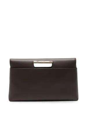 FURLA エッセンシャル s レザークラッチバッグ Furla レザー クラッチバッグ | ブラック | FARFETCH JP