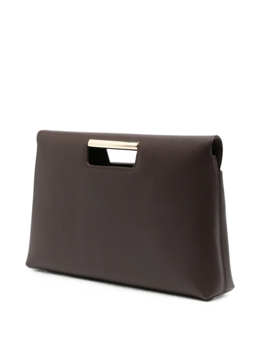 Furla Envelope leren clutch Bruin