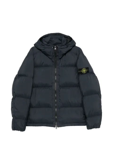 Stone Island Matt Ripstop Cordura hooded padded jacket