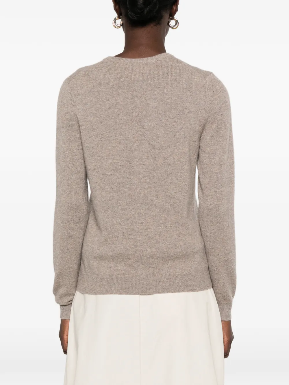 BOMPARD Vest met ronde hals Beige