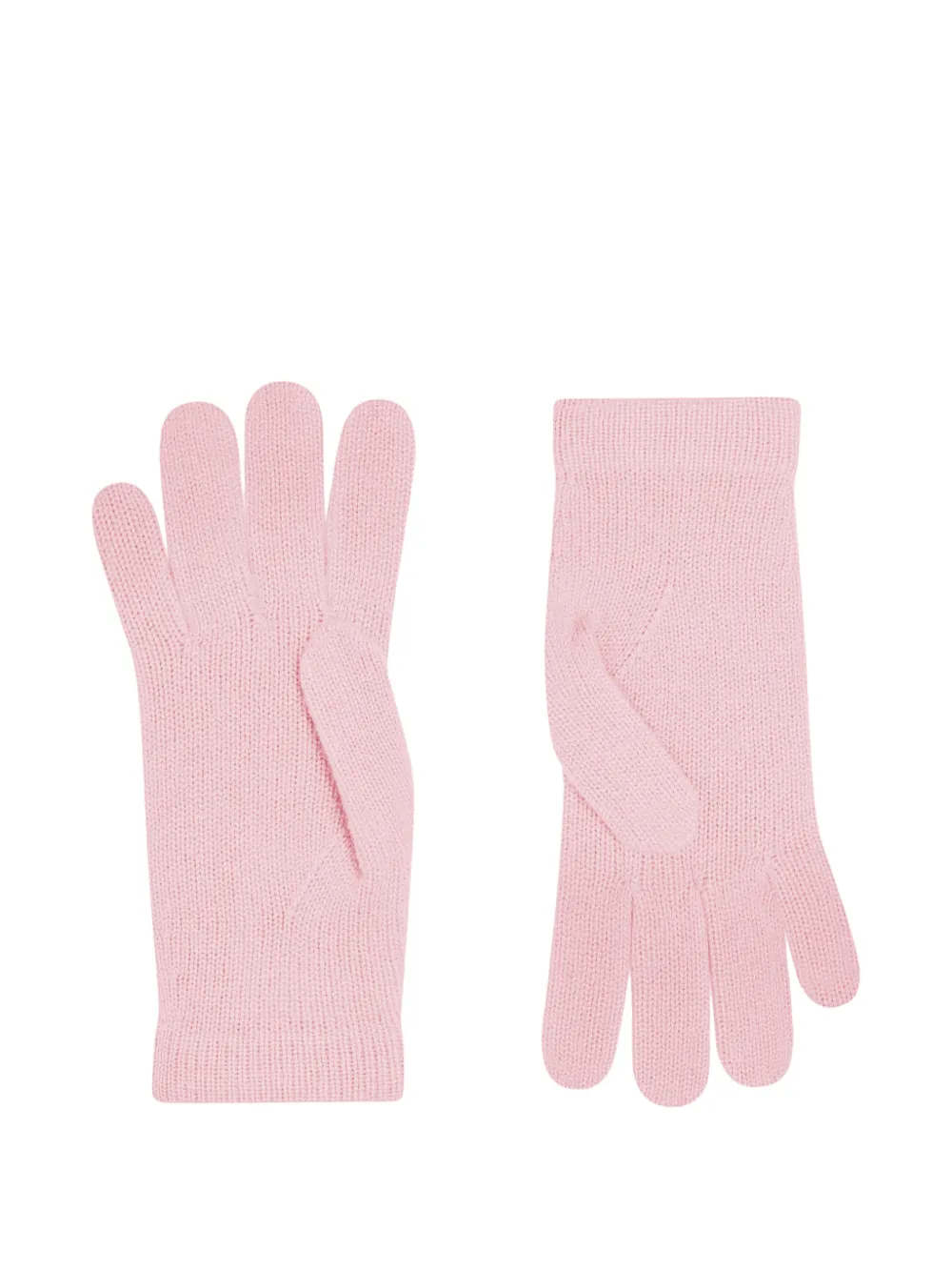 BOMPARD Origines cashmere knitted gloves - Rosa