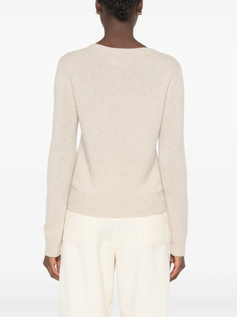 BOMPARD Trui met ronde hals Beige