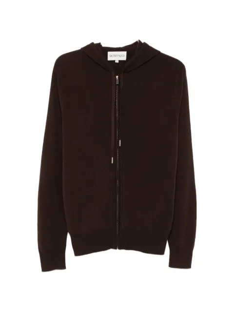 BOMPARD zip-up drawstring hoodie