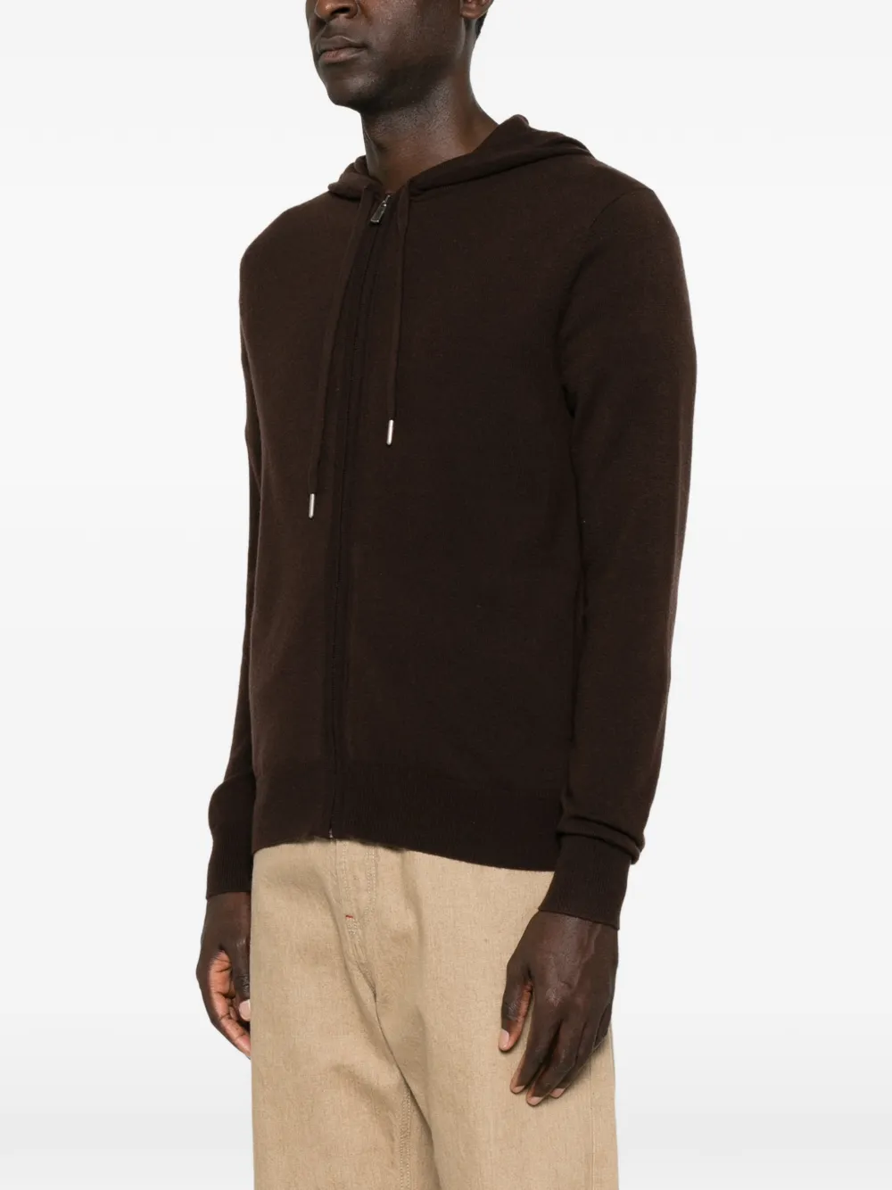 BOMPARD Hoodie met trekkoord Bruin