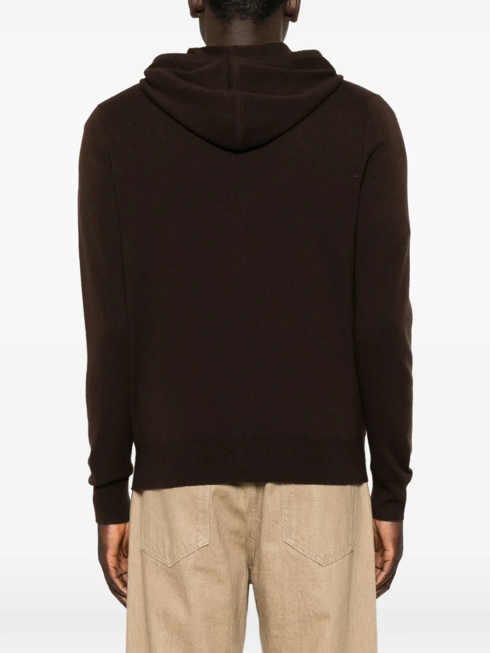 BOMPARD Hoodie met trekkoord Bruin