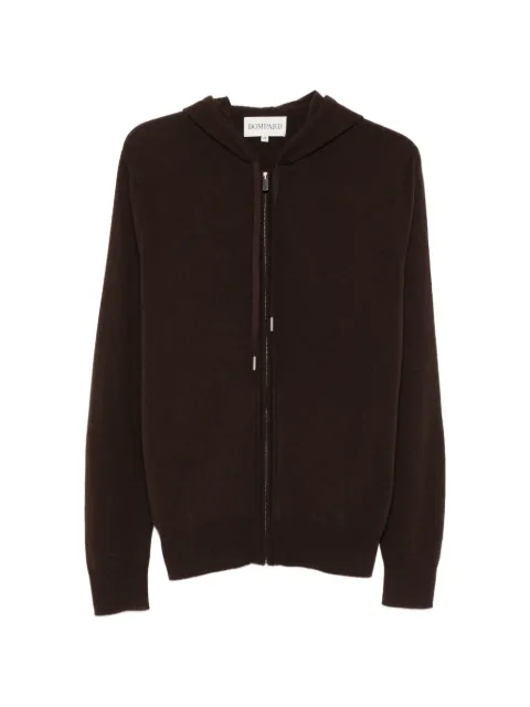 BOMPARD zip-up drawstring hoodie