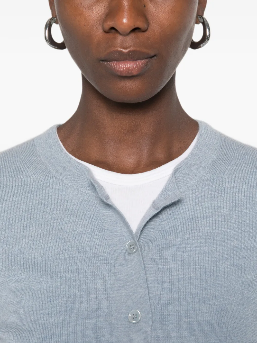 BOMPARD Gebreid vest Blauw