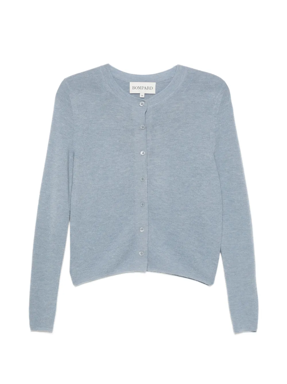 BOMPARD plain-knit cardigan - Blu