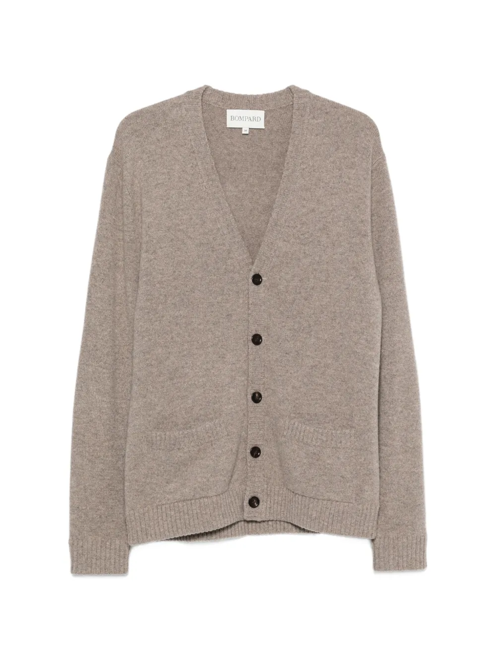 BOMPARD V-neck cardigan - Brown