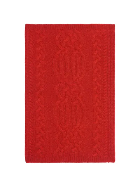 BOMPARD cable-knit neck warmer