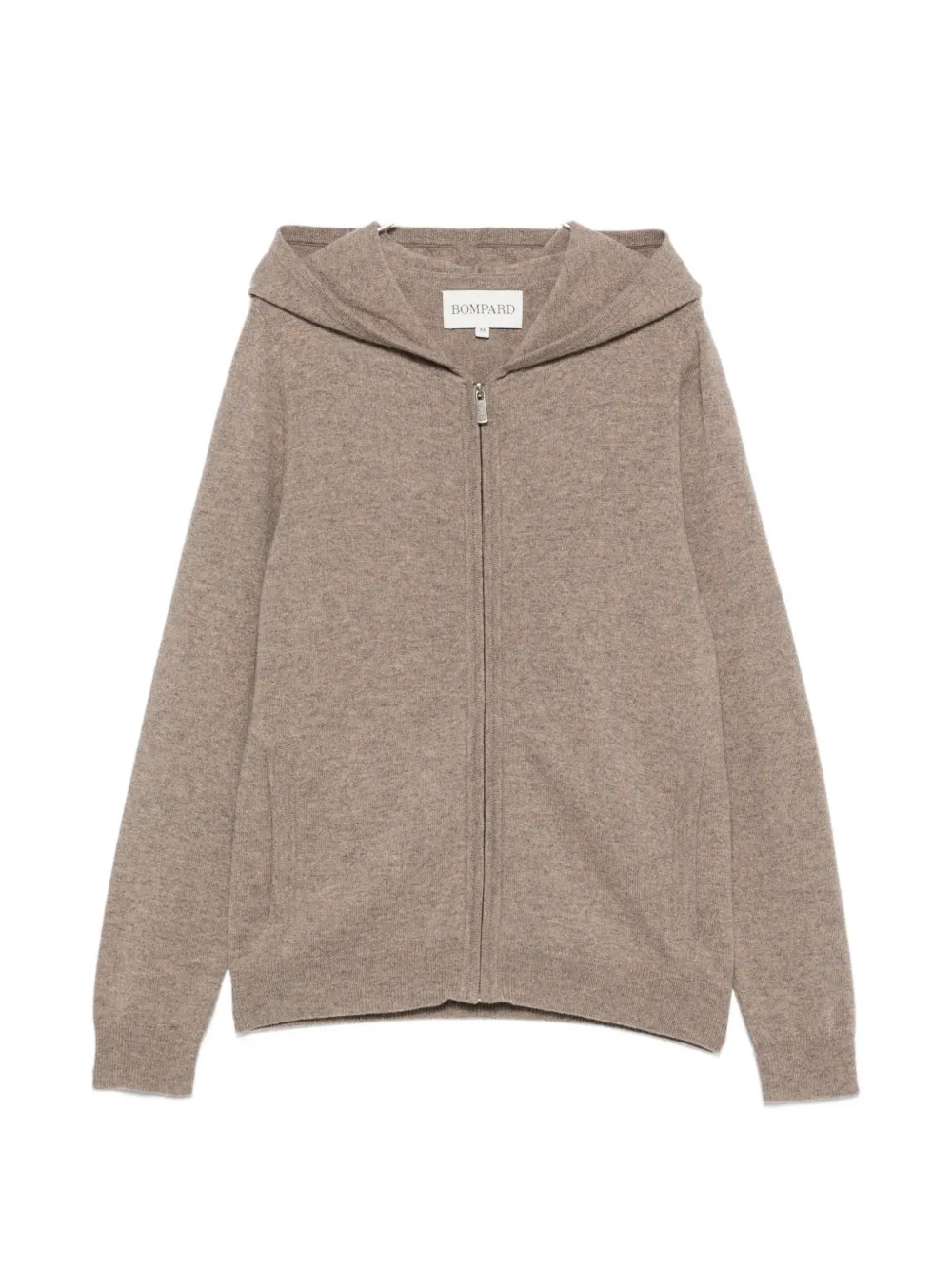BOMPARD zip-fastening hoodie cardigan - Braun