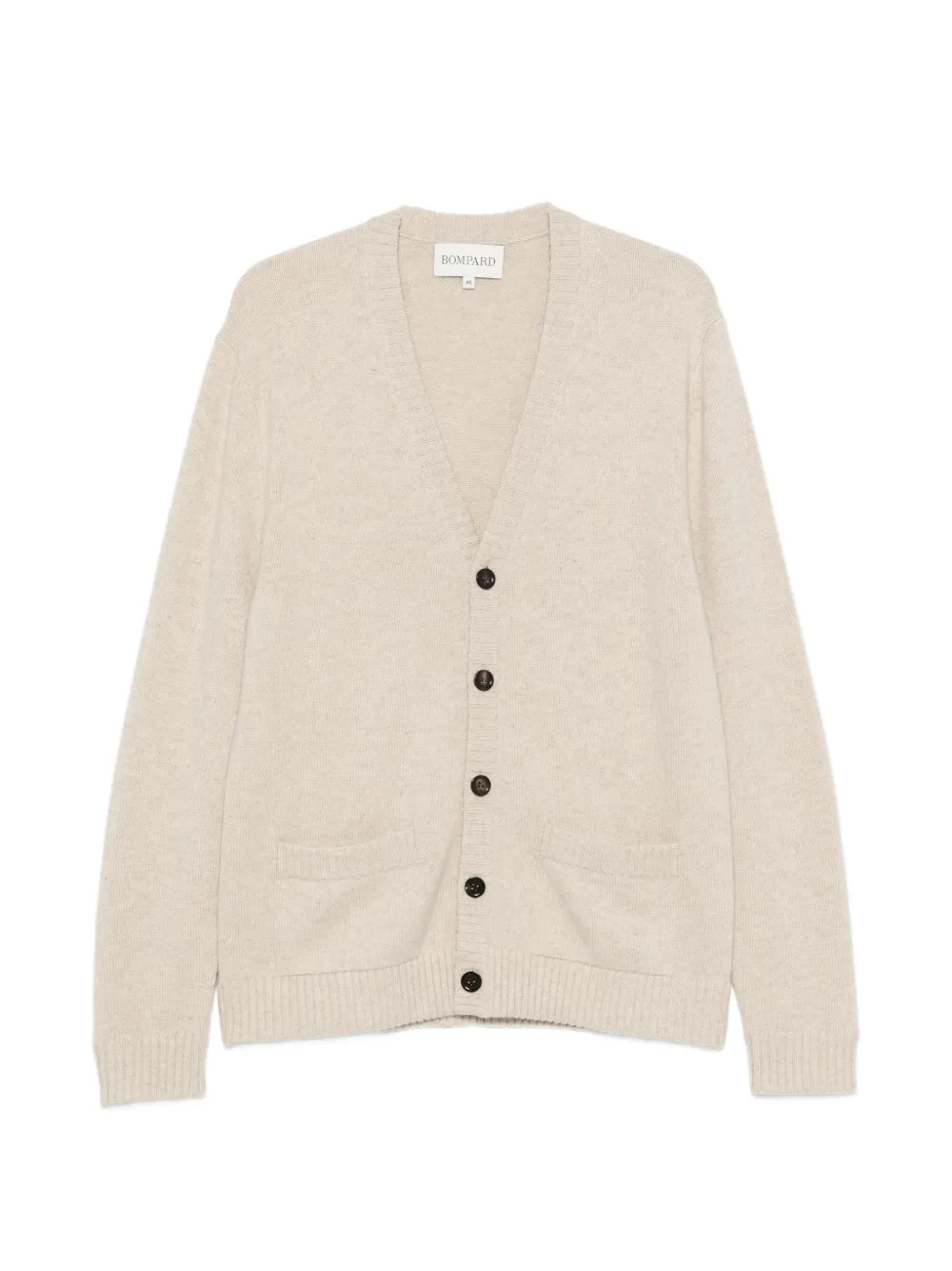 BOMPARD V-neck cashmere cardigan - Toni neutri