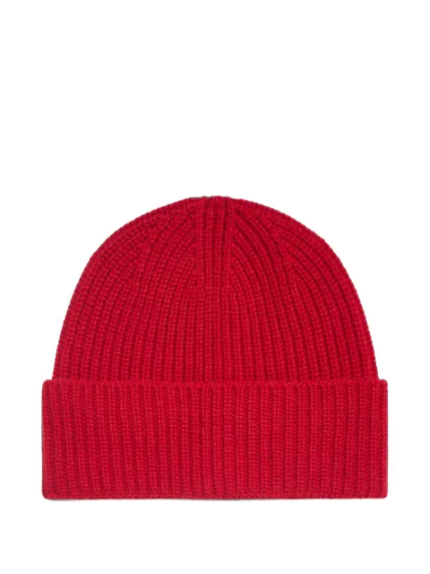 BOMPARD Axel ribbed-knit cashmere beanie hat