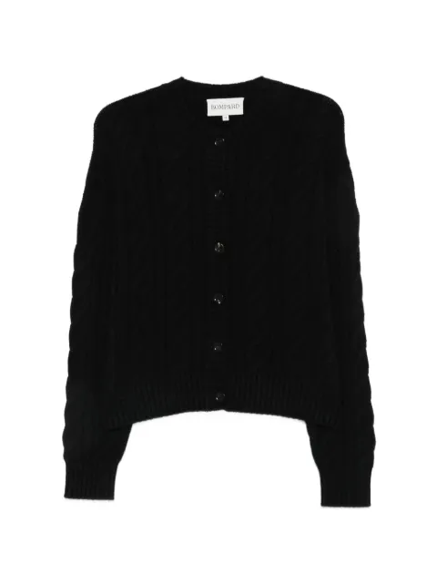 BOMPARD cable-knit cashmere cardigan